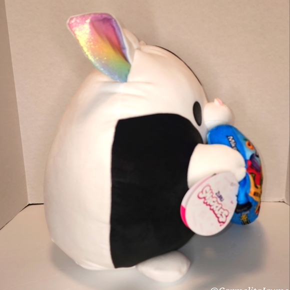 DAISY 🐄 Mike & Ikes Rainbow Glitter Ear Cow Snackles Plush by Zuru Toys ☆》NWT《☆ - Picture 3 of 9